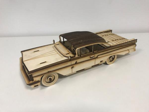 Pontiac Star Chef (Strato Sedan) `59 als 3D Großmodell